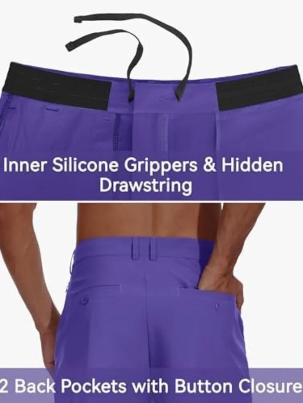Men's Stretch Golf Dress Shorts 8